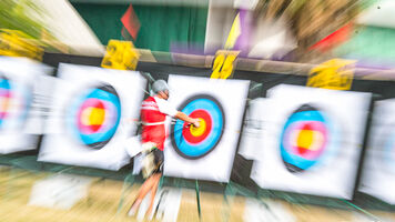 Zoom photo taken during qualification at the Pan American Championships in 2021.