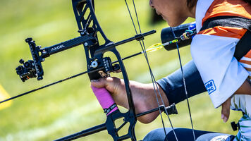 Sheetal Devi shooting in Dubai.