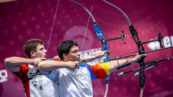 The Indoor Archery World Series is an open-entry mass-participation.