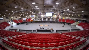 The arena at the Southpoint Hotel and Casino.