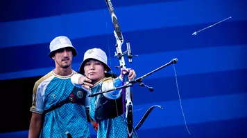Uzbekistan lost in the first round of the mixed team event at Paris 2024.