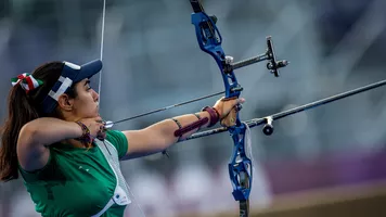 Ana Paula Vazquez competing at Tokyo 2020.