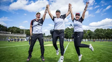 Katharina Bauer, Michelle Kroppen and Charline Schwarz named to 2024 Olympic team.
