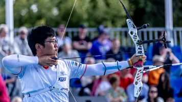 Takaharu Furukawa at the world championships in 2023.