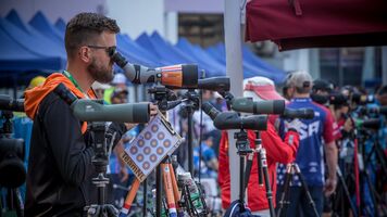 Ron van der Hoff coaching in Shanghai.