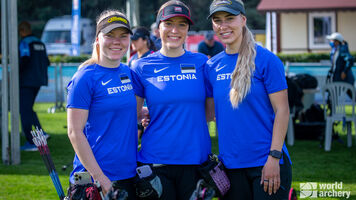 Estonia’s compound women in Antalya.