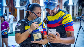 Sara and finance Jean Pizarro.