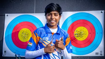 Aditi Gopichand Swami tops Medellin qualification.