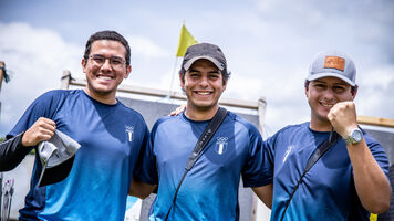 Guatemala’s compound men win nation’s first World Cup medal in Medellin.