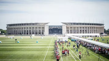 The Olympic Stadium in Berlin.