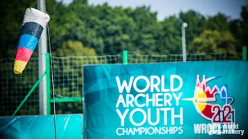 The field at the 2021 World Archery Youth Championships in Wroclaw.