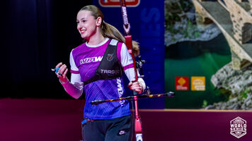 Quinty Roeffen after winning in Nimes.