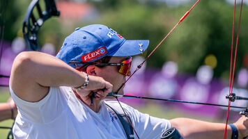Julie Rigault Chupin ranked 10th in compound women open’s qualifiying.