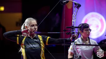The compound women’s final in Nimes in 2023.