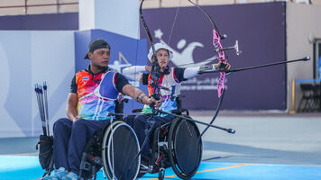 Dubain 2022 World Archery Para Championships.