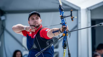 Ricardo Soto bronze medallist at Santiago 2023 Pan Am Games.