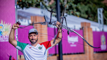 Mauro Nespoli recurve men’s stage winner in Medellin.