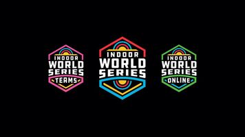 Indoor World Series logo triple.