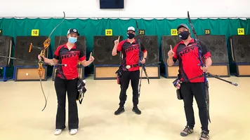 Lancaster Archery Supply celebrates 2021 Indoor Archery World Series Champion title.