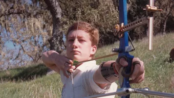 Allen Rasor shoots during teenage years.