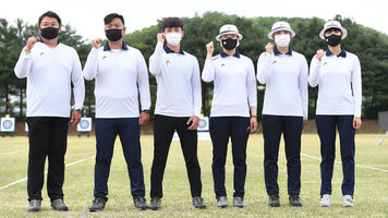 The Korean team for the Tokyo 2020 Olympic Games.