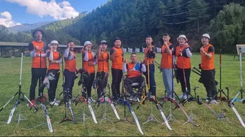 Bhutanese archers taking part in first International Virtual Friendship Competition 2021.