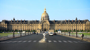 Invalides in Paris, the venue for archery at the 2024 Olympics.