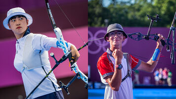 An San and Mete Gazoz were named recurve athletes of 2021.