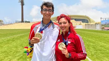 Mete and Yasemin at Oran 2022
