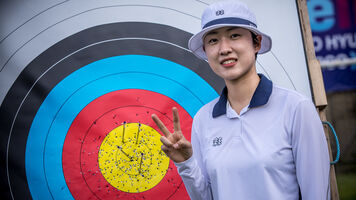 An San at Medellin 2022 qualifying