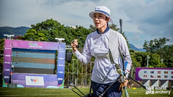 An San in the Medellin 2022 eliminations round