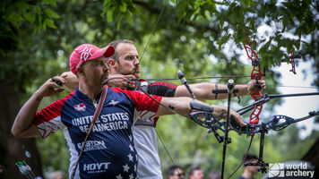 Brady Ellison at the 2022 World Games