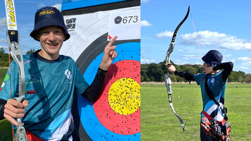 Ollie Hicks sets new barebow world record at 673.