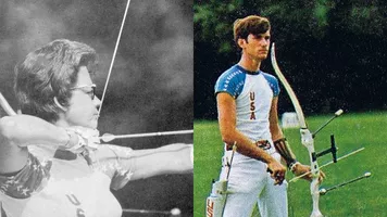 Doreen Wilber and John Williams.