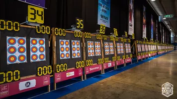 The target line in Nimes.