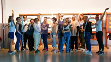 Lisa, Audrey and the participants on 31 May 2023.