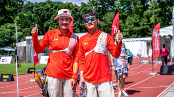 Chinese recurve mixed team