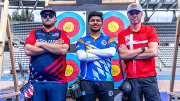 The compound men top three qualifiers from Paris