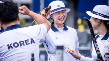 Korean women's recurve team