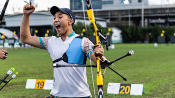 Kazakhstan recurve archer