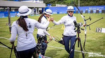 Korean women's recurve team