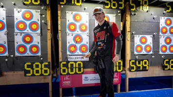 Mathias Fullerton after qualifying in Nimes