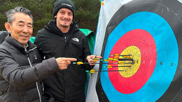 Marcus D’Almeida training in Korea in 2024.