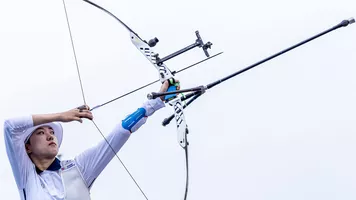 An San at the world championships in Berlin in 2023.