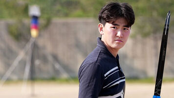 Kim Je Deok at Korean selections in 2024.