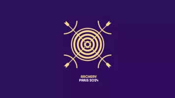 Archery pictogram Paris 2024