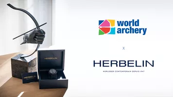 World Archery x Herbelin header.