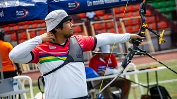 Ryan Chan Yam shooting at Abidjan 2025.