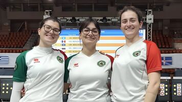 Loredana Spera, Chiara Rebagliati and Roberta Di Francesco broke 18-year-old national team record in Plovdiv 2026.