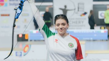 Linda Grezzani at Plovdiv 2026 European Indoor Championships.